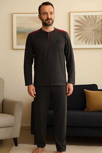 Tenra Men's Pajama Set 100% Cotton