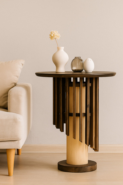 Onouqo Palermo Yuvarlak Modern Klasik Rustik Retro Vintage Naturel Dekoratif ...