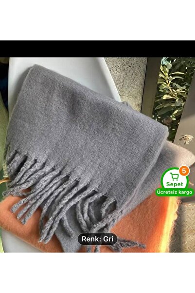 Nilbutik Premium Soft Boucle Scarf
