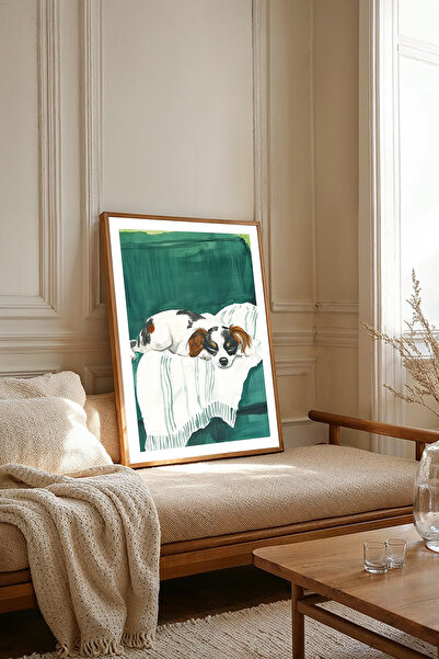 Dekorsiahome Masa dintr-o bucată cu cadru din lemn pentru sufragerie, sufrage...