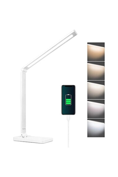 Mafiti LED desk lamp, Mafiti, 15 lighting modes, 5 color temperatures, 3 brightness levels, USB port, eye p