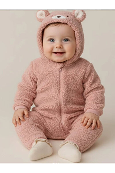 Denito Kids Ayı Nakışlı Tulum