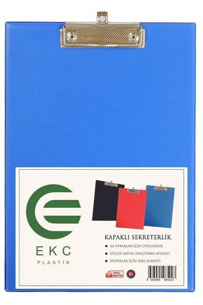 Hype Store Ekc plastic - a4 covered secretarial blue, memo pad writing table