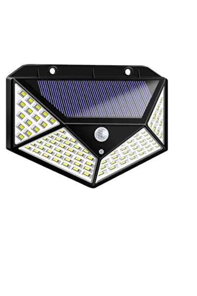 Onetech Lampă de perete solară LED 100 LED-uri, 1800mAh, senzor de mișcare și...