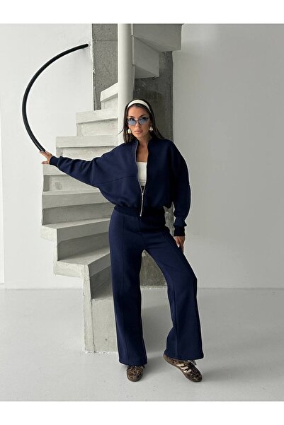 Keep Risen 3-Yarn Cotton Lawn Tracksuit Set Combining Comfort and Elegance