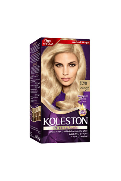 WE Wella Koleston Intense Permanent Hair Color with Argan Oil 312/0