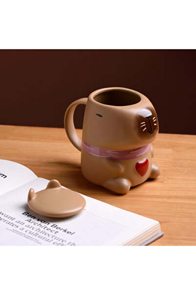 Livava Capybara Ceramic Mug 320 Ml, Coffee, 13X9