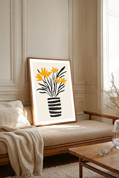 Dekorsiahome One Piece Wooden Framed Living Room Hall Kitchen Painting Tk2208