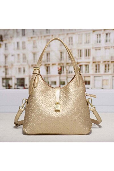 CHCHDIOSA CH CH CHCH Bucket Bag,Handbag, embossed design leather