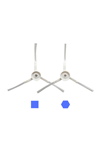 ROPALDE Vacuum Mop 2in1 Essential (Mjstg1) Robot Vacuum Cleaner Compatible 1 Set Side Brush Set - Spare Parts Set