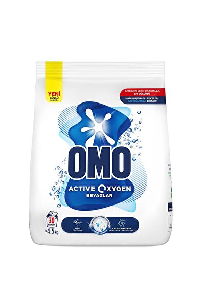Hype Store Active Oxygen Toz Çamaşır Deterjanı Beyazlar için, 4.5 Kg