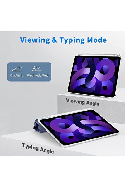 HYX iPad 10th Generation Case 2022 10.9 Inch - Navy Blue