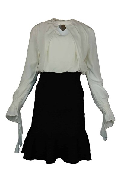 ONLY Verona Knit New Cream Dress - L, Beige, 100% viscose