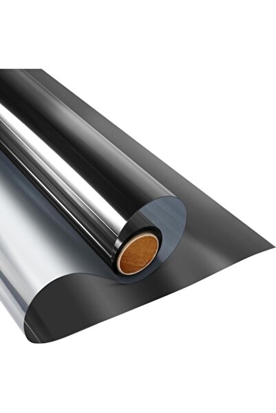 RABY Self-adhesive window film, UV protection, mirror effect, silver, 60x300 cm