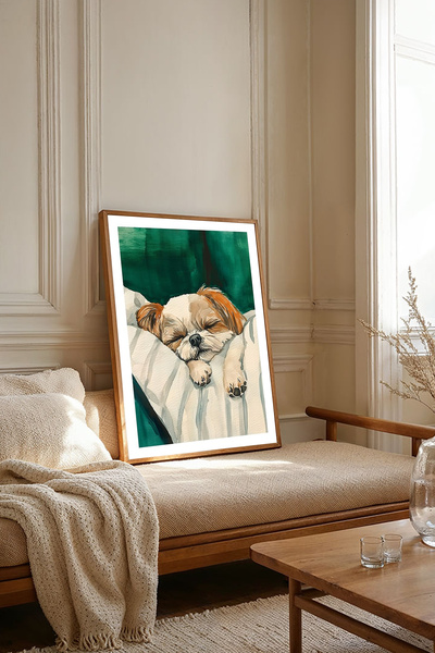 Dekorsiahome Τραπέζι σαλονιού κουζίνας με ξύλινο πλαίσιο μονοκόμματο TK2166