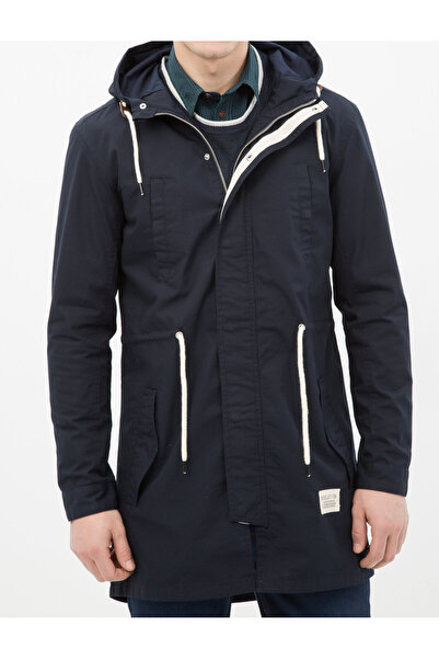 Koton Чоловіче темно-синє пальто 6YAM01011OW