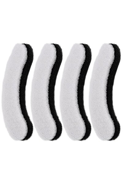 Peteknem Set of 4 activated carbon water fountain filters, triple filtration, compatible with pet water fount