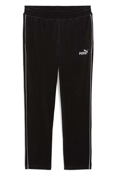 Puma Ess Elevated Velour Pants 689117 Velvet Men's Sweatpants Black