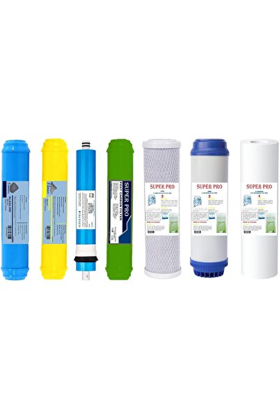 Generic فلتر مياه منزلي عالي السعة بسبع مراحل - 50 جالونًا يوميًا