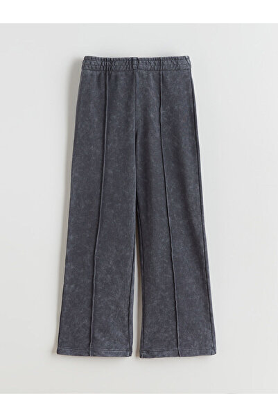 LC Waikiki Batik Patterned Girl's Sweatpants with Elastic Waist