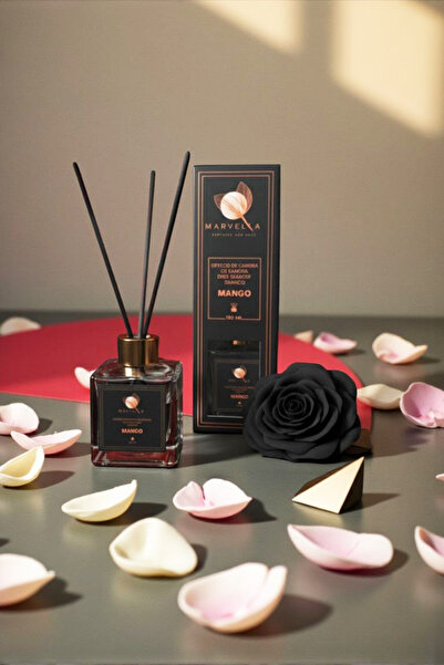 Marvella Premium room freshener, with Bamboo sticks, Mango, 120 ml