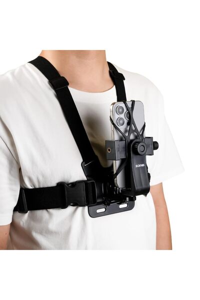Hype Store Aksiyon Kamera ve Telefon Tutucu Göğüs Askısı Gezi Seyahat ve Sürü...