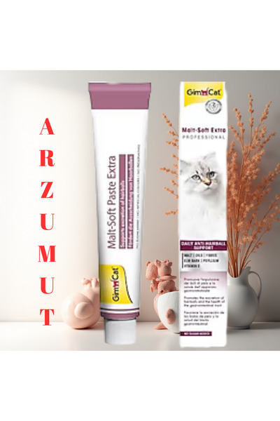 Gimcat Anti-Hairball / Tüy Yumağı Önleyici -Malt Soft Extra 20 gr