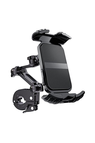 Hype Store NR51 Motorcycle Bike Phone Holder Single Hand Use Auto Locking
