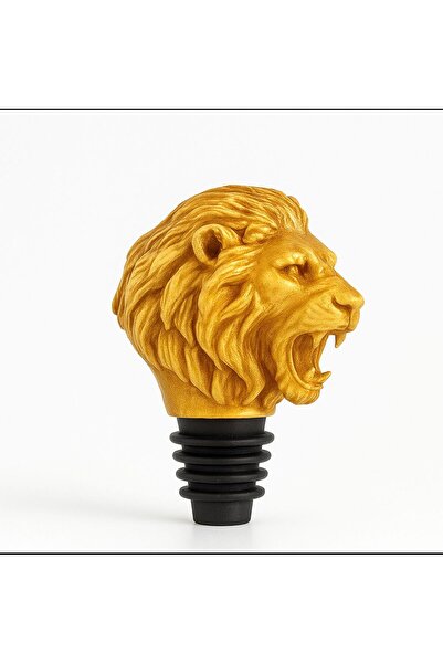 GEZEGENX Aslan Figürlü Damlatmaz Yağdanlık Şişe Ağızlık Şarap Dökücü