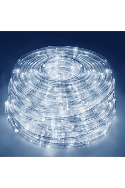 OEM Christmas Rope Light Tube, 10 m, 240 LEDs, Indoor/Outdoor, 8 Modes, Cool White