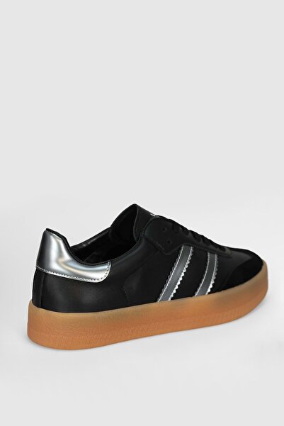 Lufian 112230234 Davıd Sneaker Men's Leather Shoes Black