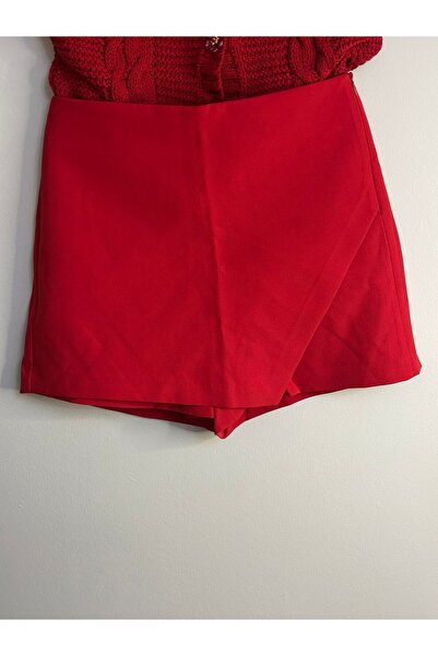 HERAVEGA BOUTİQUE KIRMIZI ŞORT ETEK