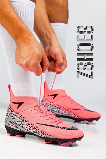 ZSHOES Unisex Tpu Imported Sole Flexible Premium Football Boots with Ankle/Stocking Support