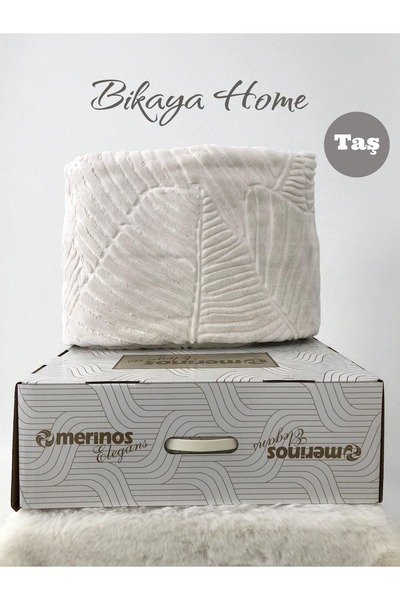 Bikaya Home Elegans Embossed Single Blanket - Original Box - 160X220 cm - New Colors and Patterns