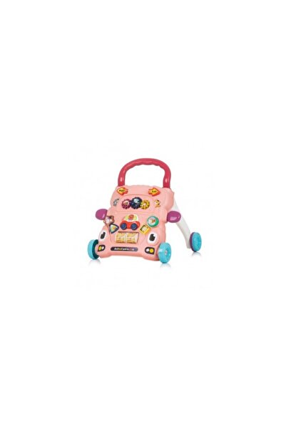 JHT 2-in-1 Baby Walker with Integrated Activities for Babies and Children, Pink