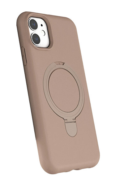 NewFace Lvsqvr Apple iPhone 11 Regal Magsafe Stand Cover - (01522) Desert Titanium