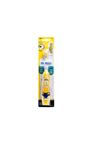 Mr.white MINIONS battery-operated electric toothbrush for children