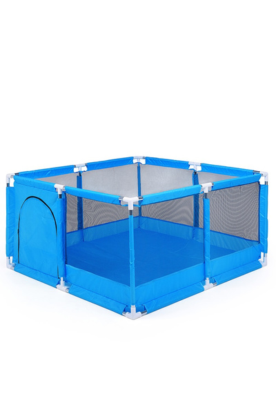 Toyska Tarc de joaca pentru copii, 128 x 128 x 65 cm, albastru