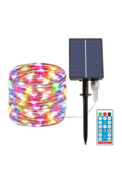 OEM Solar Outdoor String Lights with Remote, 30 m, 300 COB LEDs, 8 Light Modes, Waterproof, Mu
