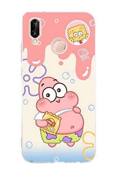 FLAMENKO حافظة هاتف شفافة متوافقة مع هاتف Huawei P20 Lite