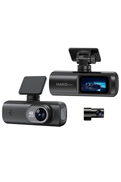 Hepta Collection Hakopro 3840 * 2160P Ön ve Arka Kameralı 1.5” IPS HD Ekran, ...