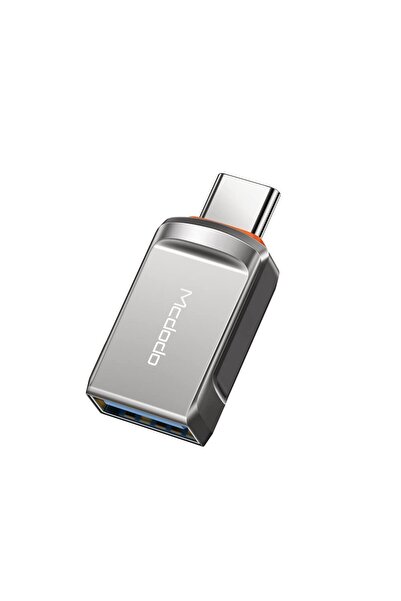 Hype Store محول مقبس USB إلى Type-C من Mcdodo OT-8730 باللون الرمادي