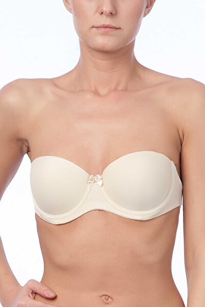by İGP Supported Backless Strapless Low-Cut Bra (Straps Included)