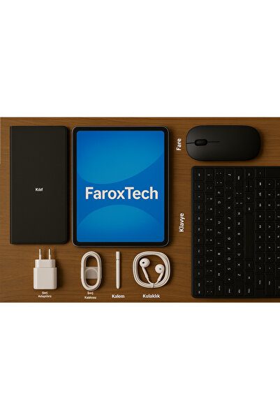 FaroxTech S25 Ultra Pro Tablet – 16GB RAM - 512GB Hafıza - Klavye, Fare, Kalem HEDİYELİ !