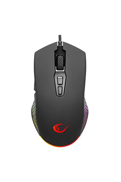 Hype Store SMX-G68 SPEAR كامل RGB 7200DPI أسود 7D ماكرو لاعب الألعاب الفأرة