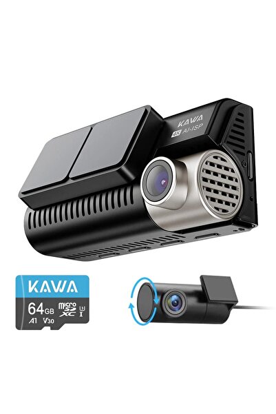 Hype Store D11 2 Kameralı Ön/Arka 4K+1080P Sony STARVIS Sensörlü Yapay Zeka D...