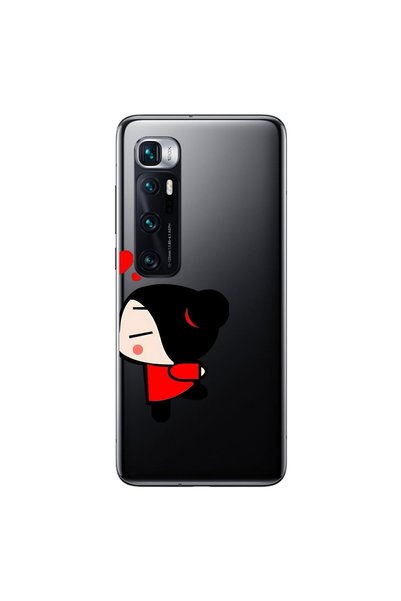 Dali Design حافظة شفافة متوافقة مع هاتف Xiaomi Mi 10 Pro بتصميم Couple Garry 2
