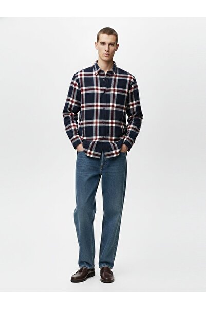 Ltb Long Sleeve Checkered Black Shirt