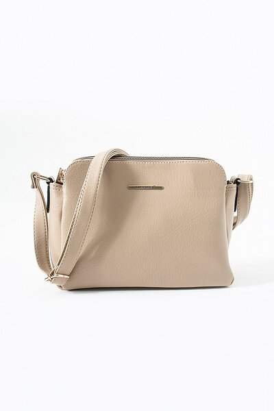 Ayakkabı Fuarı Elit 25Ksnm1437C Women's Shoulder Bag Sand Color