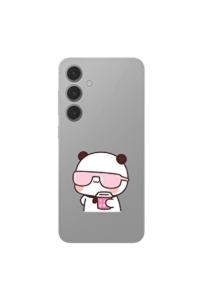 Dali Design حافظة شفافة متوافقة مع هاتف سامسونج جالاكسي S24+ بتصميم زوجي تيدي...